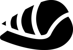 Conch Shell Contour Svg Vector, Free Vectors File